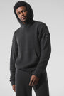 Wool Cashmere New Class Hoodie - Black