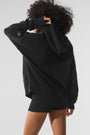 Wool Cashmere New Class Hoodie - Black