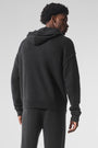 Wool Cashmere New Class Hoodie - Black