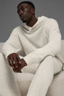 Wool Cashmere New Class Hoodie - Bone Heather