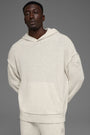 Wool Cashmere New Class Hoodie - Bone Heather