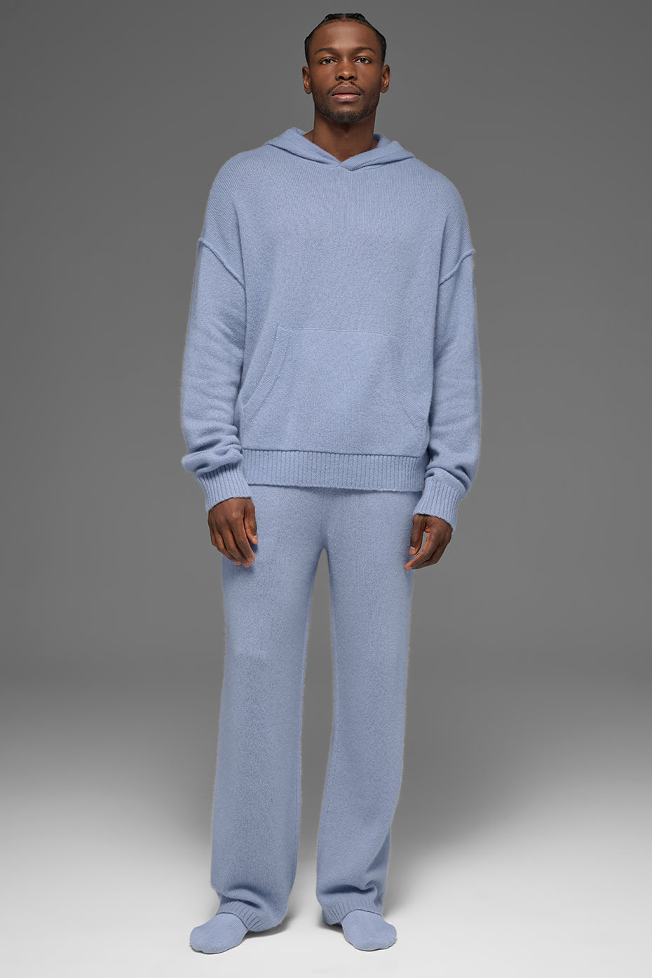 Wool Cashmere New Class Hoodie - Winter Frost