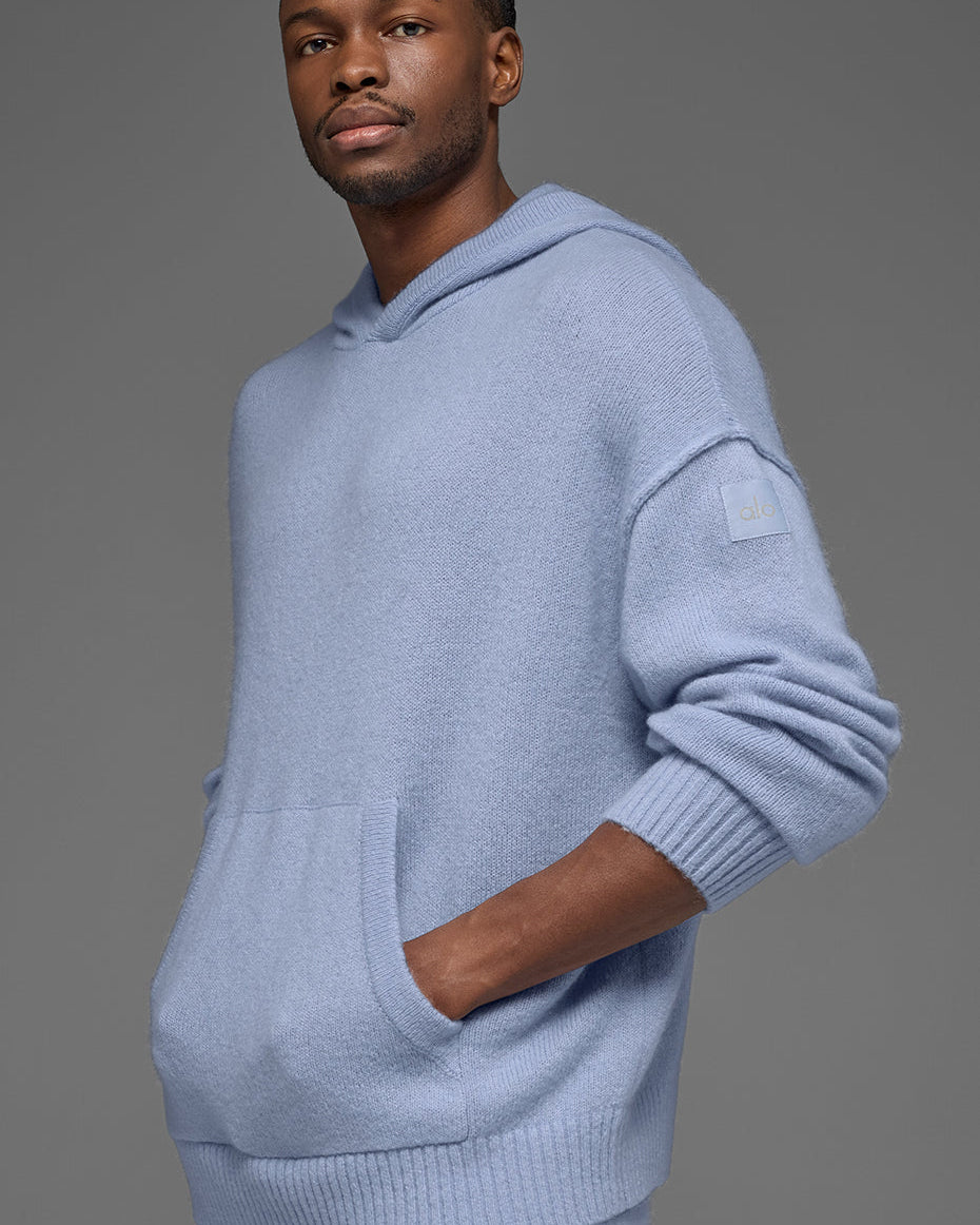 Wool Cashmere New Class Hoodie - Winter Frost