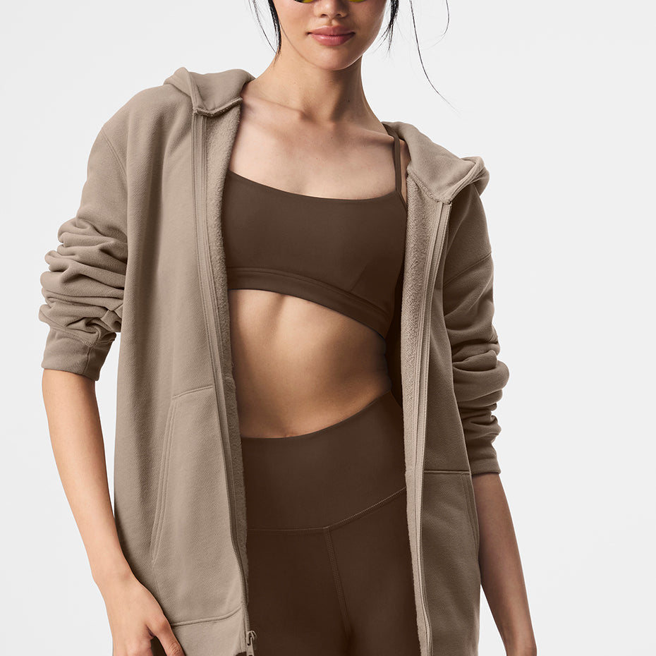 Renown Full Zip Hoodie - Gravel