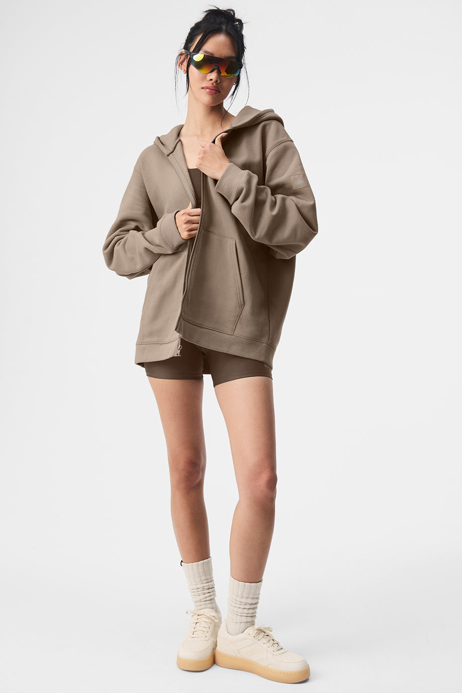 Renown Full Zip Hoodie - Gravel