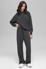 Accolade Straight Leg Sweatpant - Anthracite