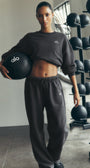 Accolade Straight Leg Sweatpant - Anthracite