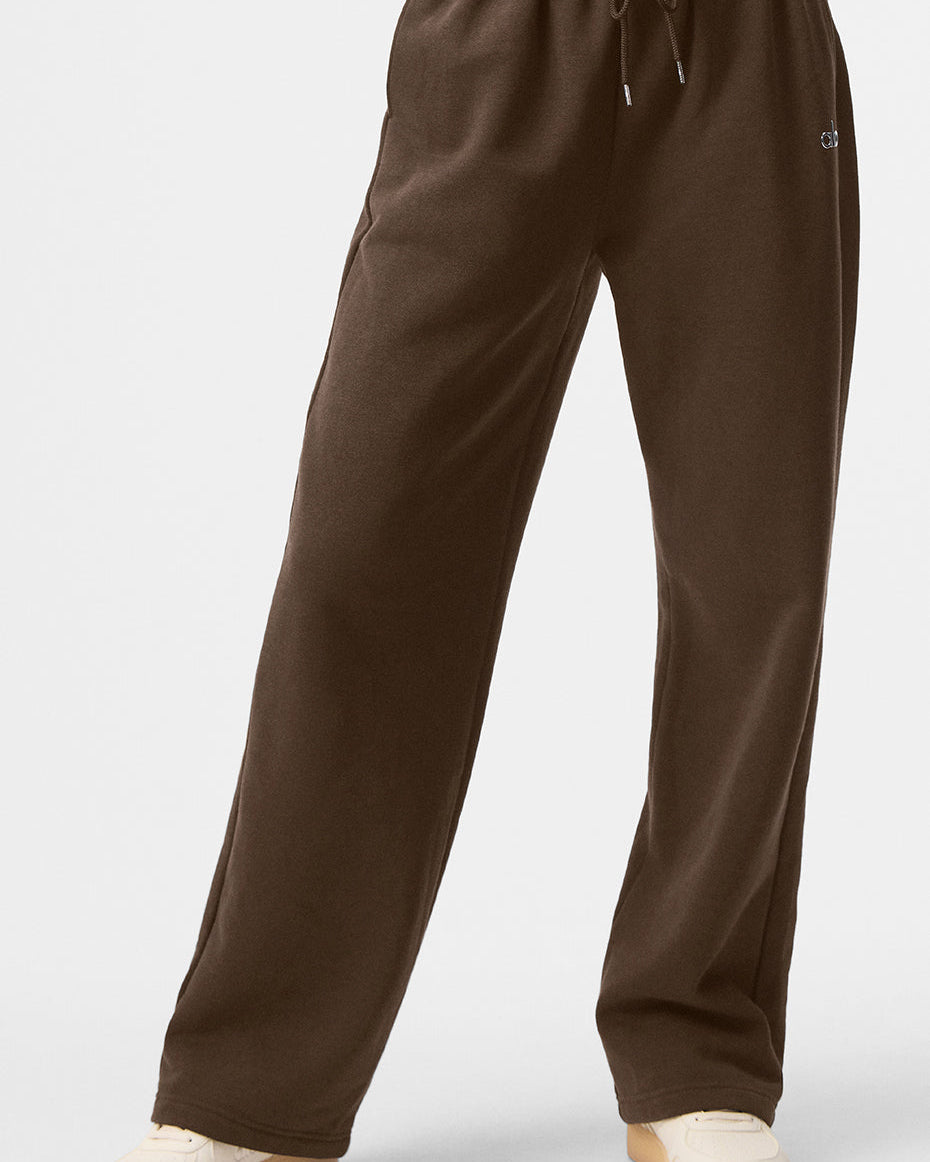 Accolade Straight Leg Sweatpant - Espresso