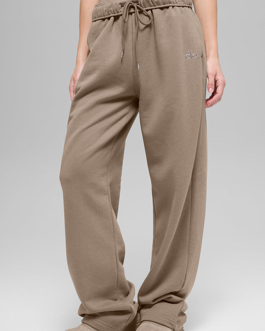 Accolade Straight Leg Sweatpant - Gravel