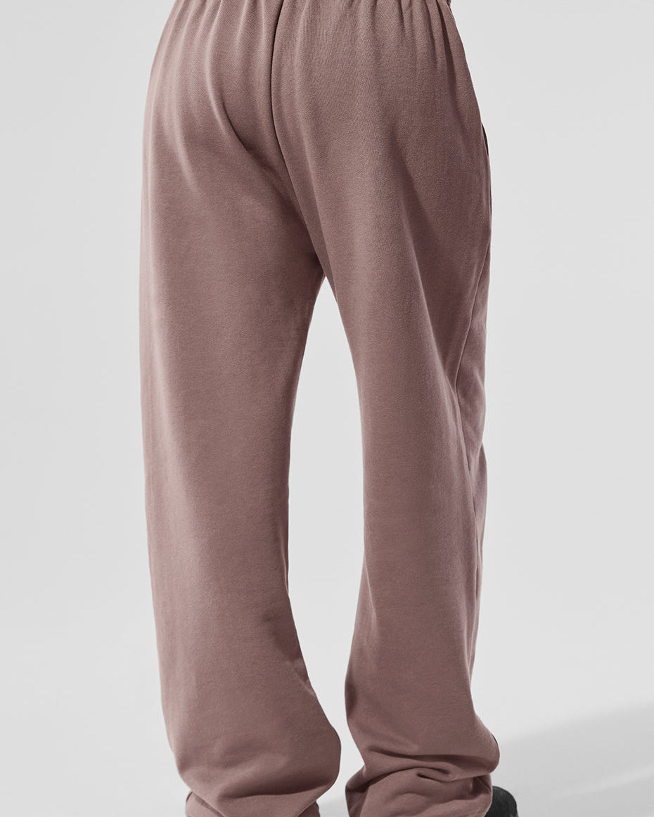 Accolade Straight Leg Sweatpant - Mushroom