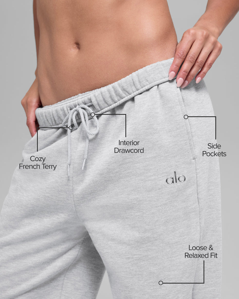 Accolade Straight Leg Sweatpant - Athletic Heather Grey