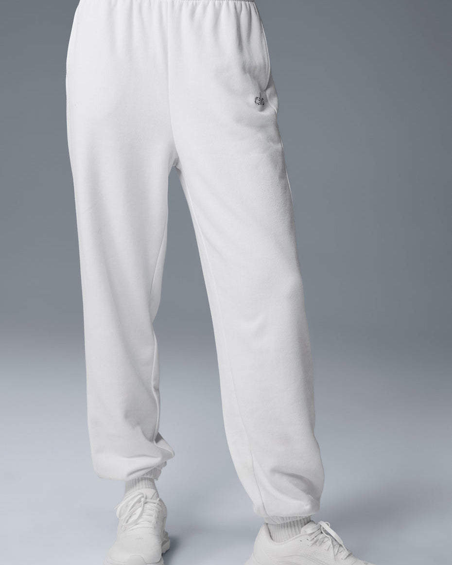Accolade Sweatpant - White