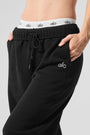Accolade Straight Leg Sweatpant - Black