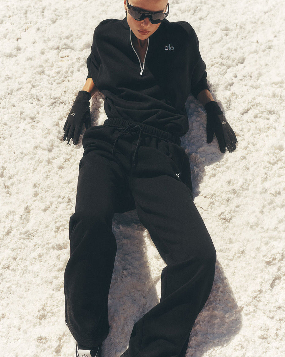 Accolade Straight Leg Sweatpant - Black