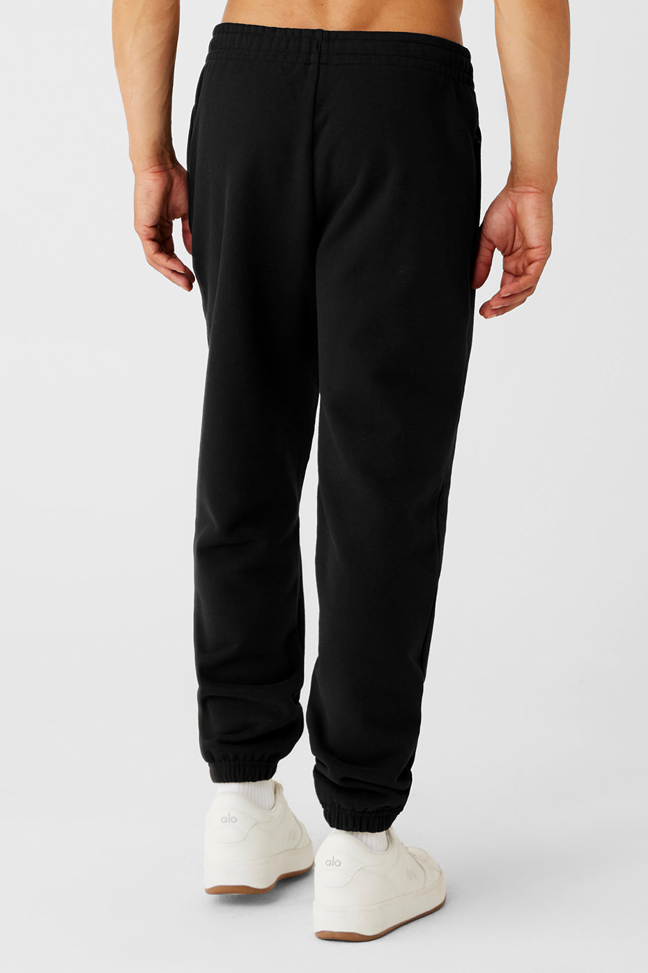 Cuffed Renown Heavy Weight Sweatpant - Black