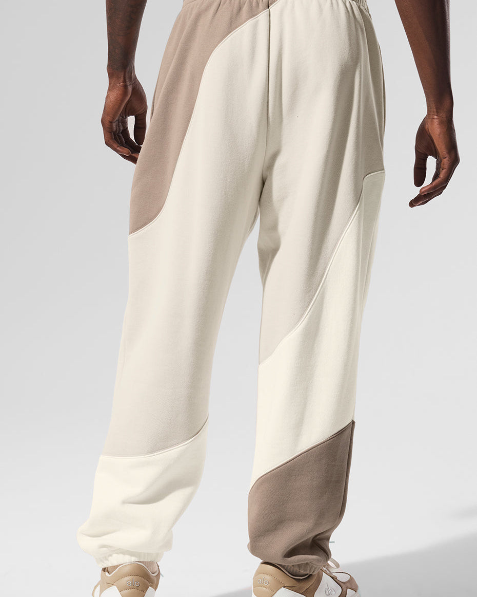 Make Waves Sweatpant - Ivory/Bone/Gravel