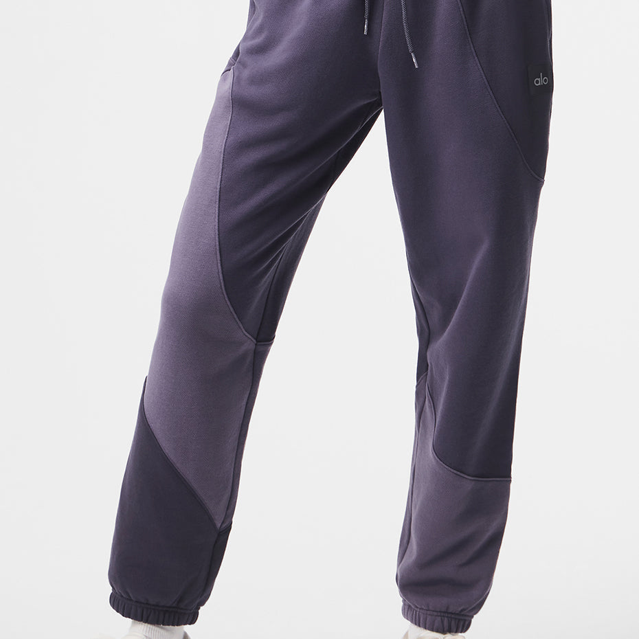 Make Waves Sweatpant - Italian Plum Tonal