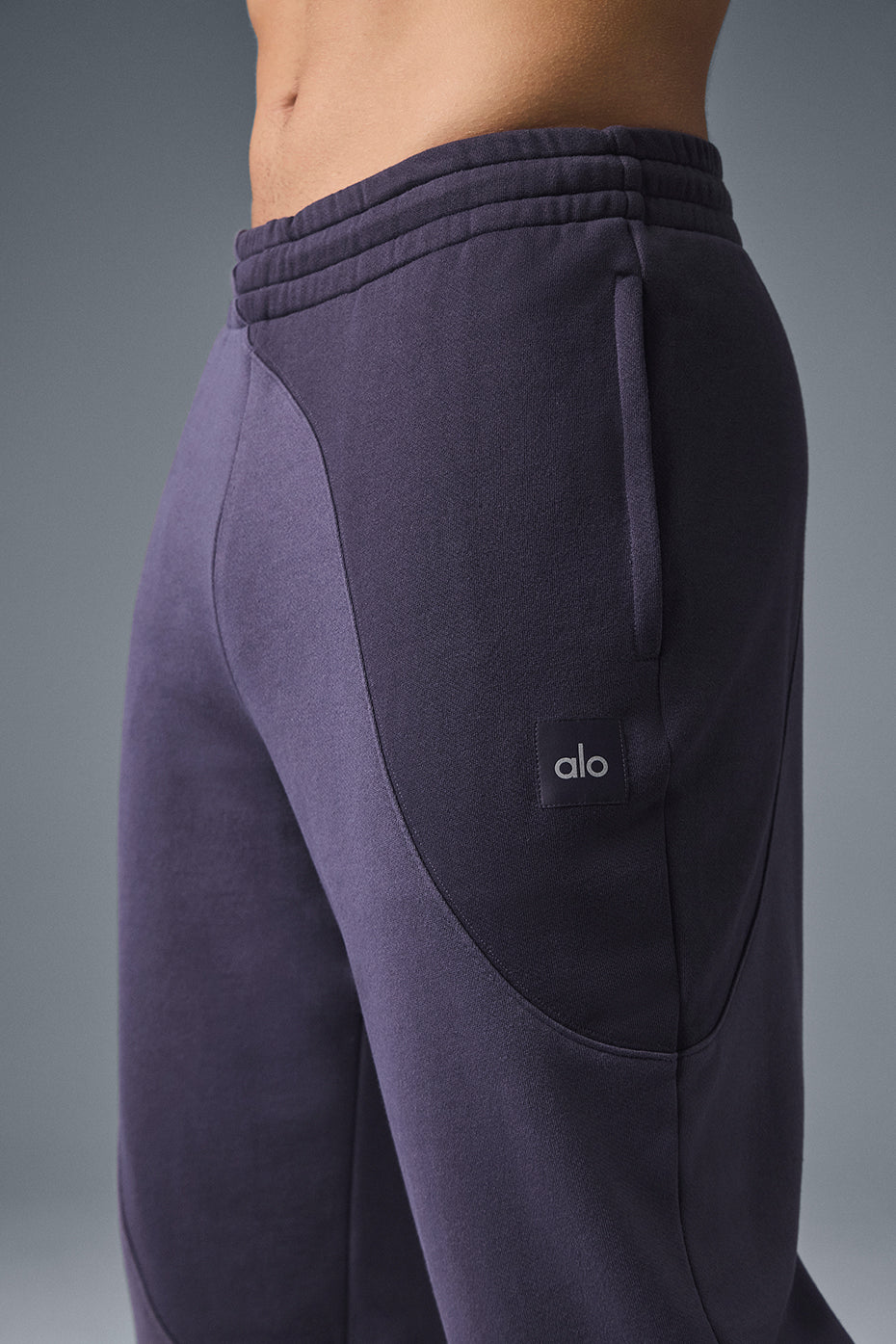 Make Waves Sweatpant - Italian Plum Tonal