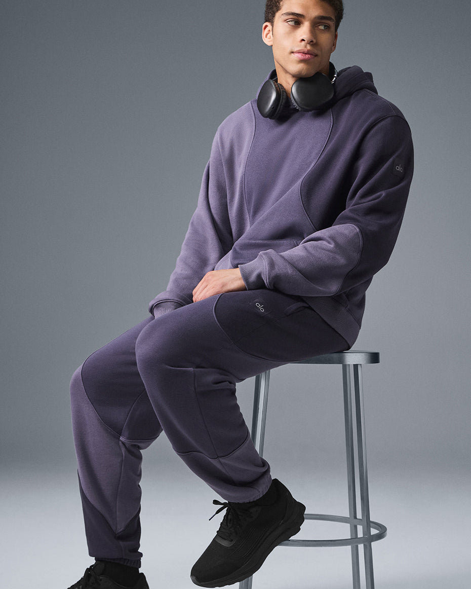 Make Waves Sweatpant - Italian Plum Tonal