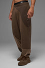 Make Waves Sweatpant - Espresso Tonal