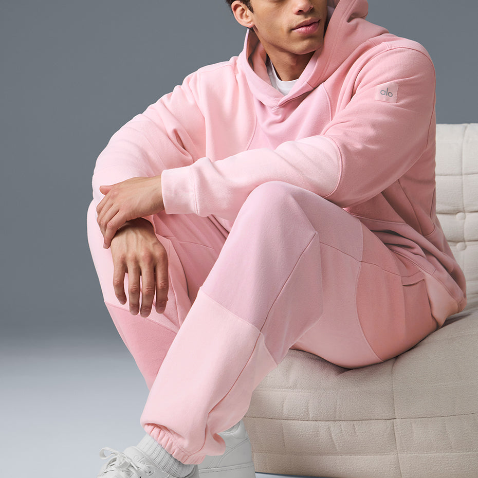 Make Waves Sweatpant - Sunset Pink Tonal