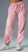 Make Waves Sweatpant - Sunset Pink Tonal
