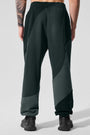 Make Waves Sweatpant - Charcoal Green Tonal