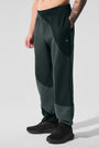 Make Waves Sweatpant - Charcoal Green Tonal