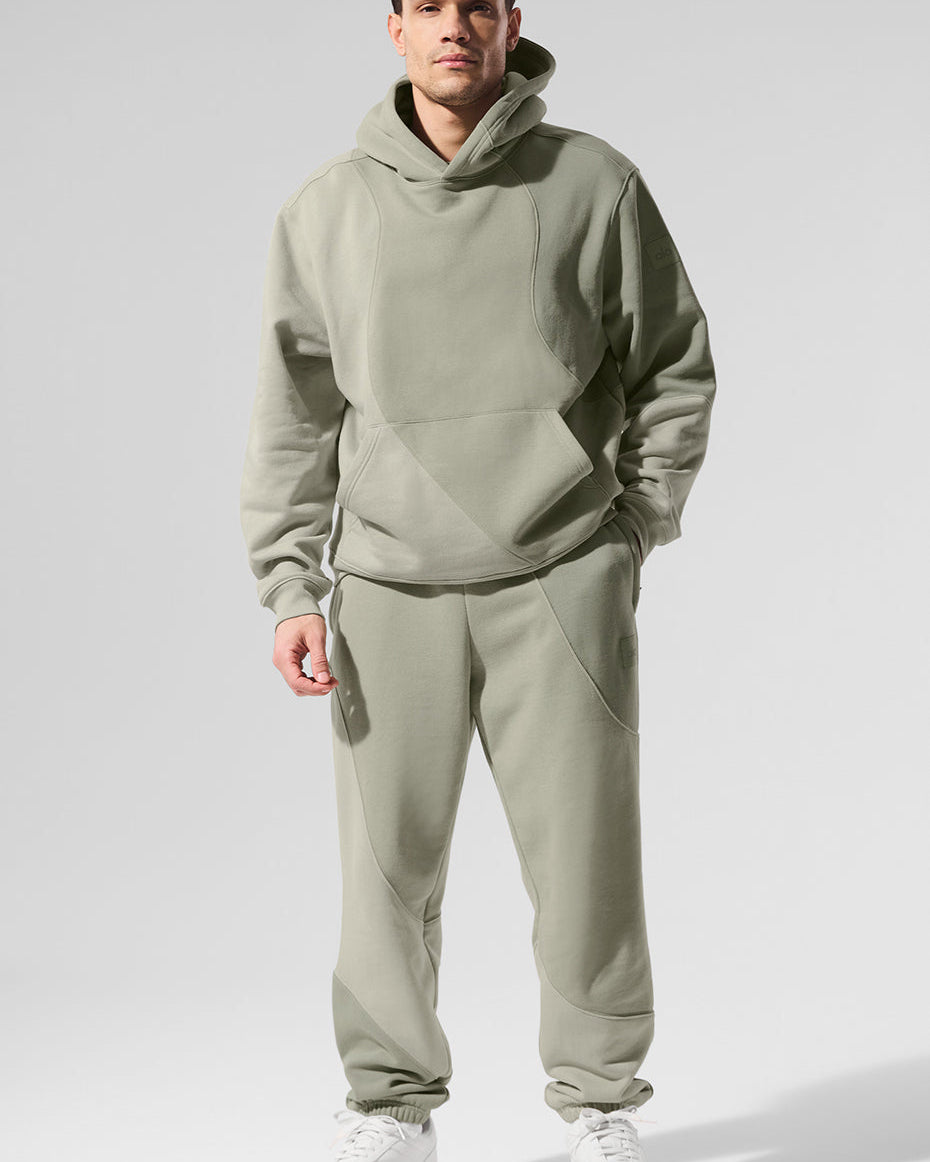 Make Waves Sweatpant - Limestone Tonal