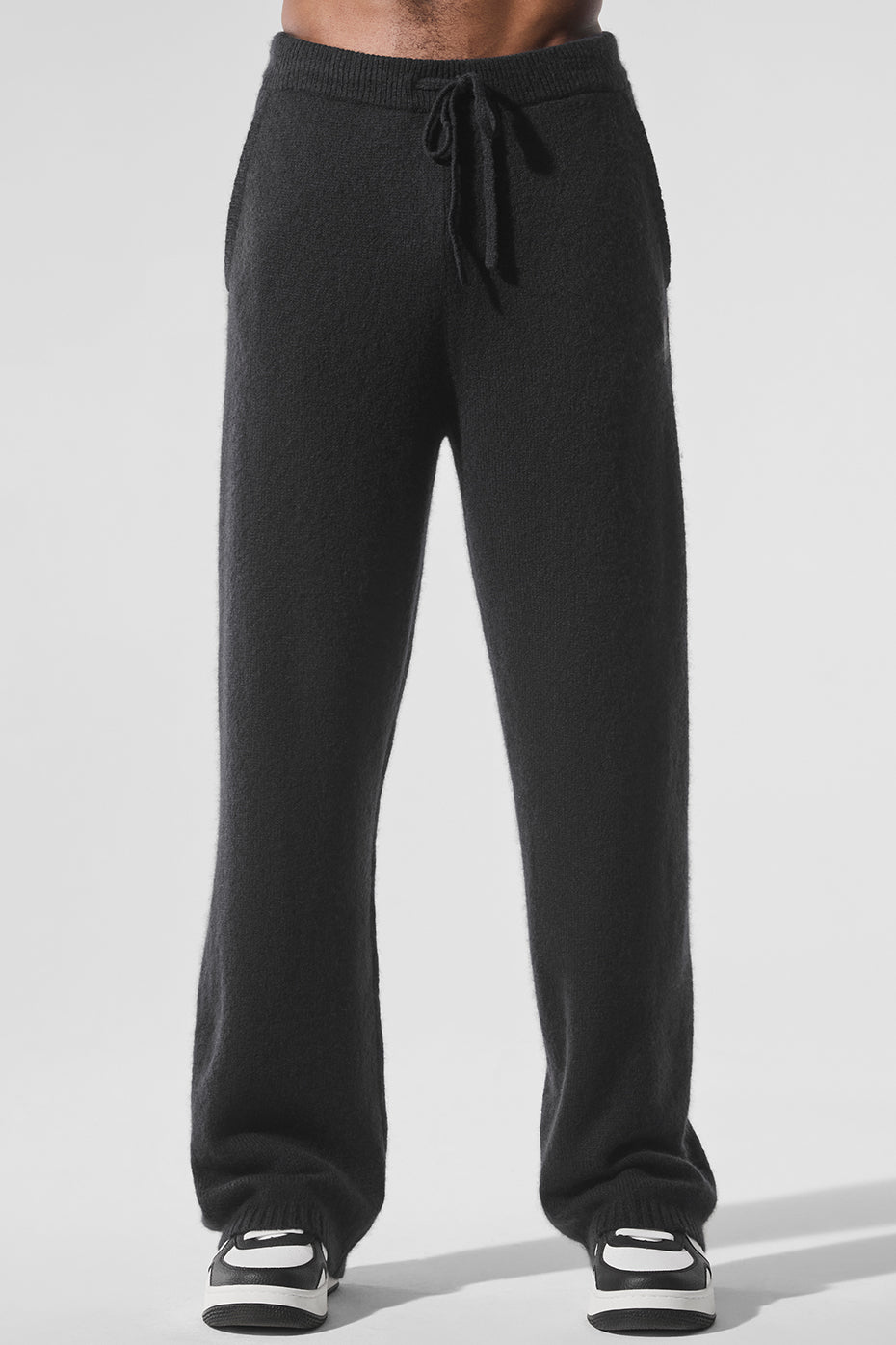 Wool Cashmere New Class Sweatpant - Black