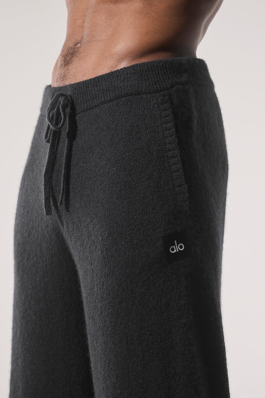 Wool Cashmere New Class Sweatpant - Black