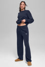 Wool Cashmere New Class Sweatpant - Navy