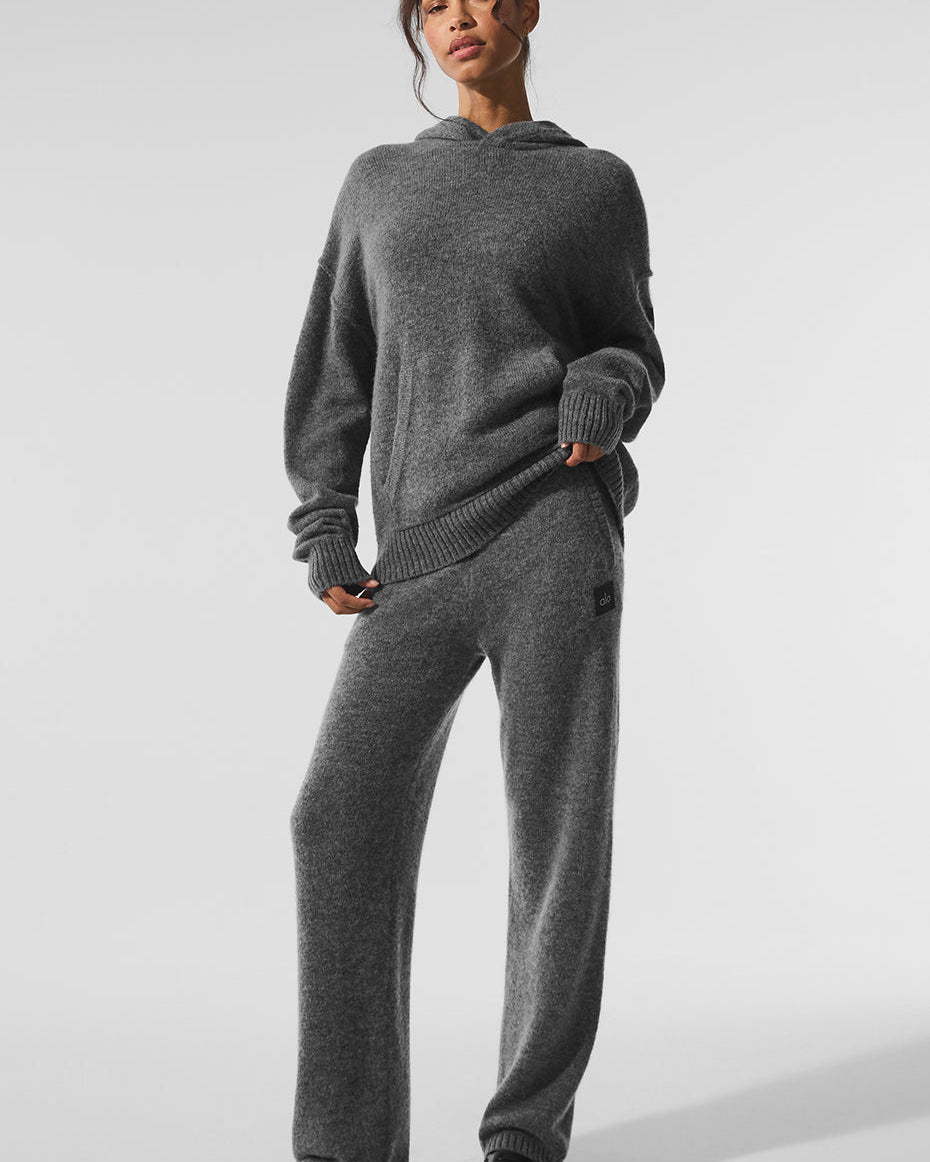 Wool Cashmere New Class Sweatpant - Platinum Grey