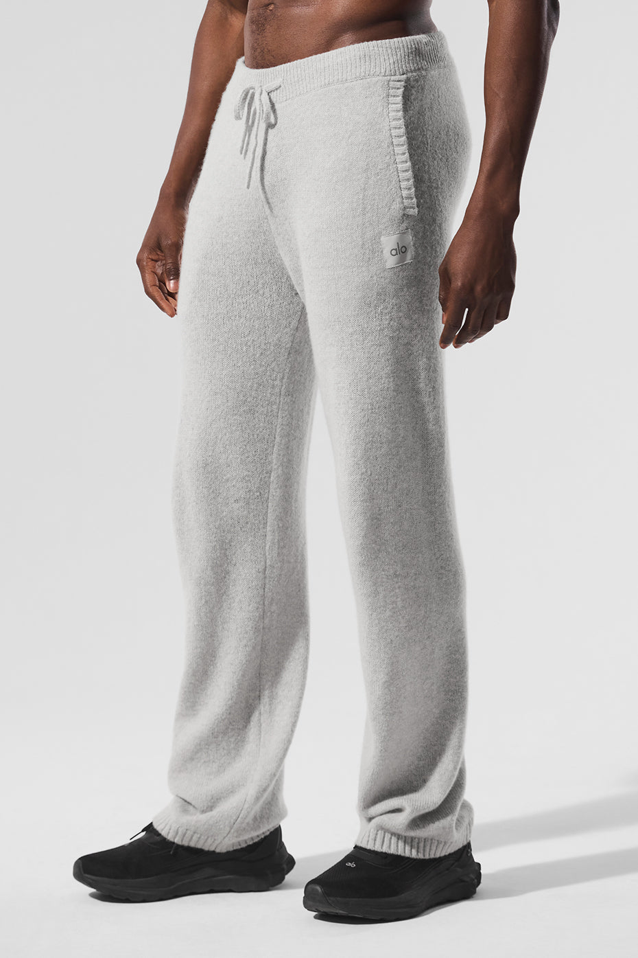 Wool Cashmere New Class Sweatpant - Pearl Grey Heather
