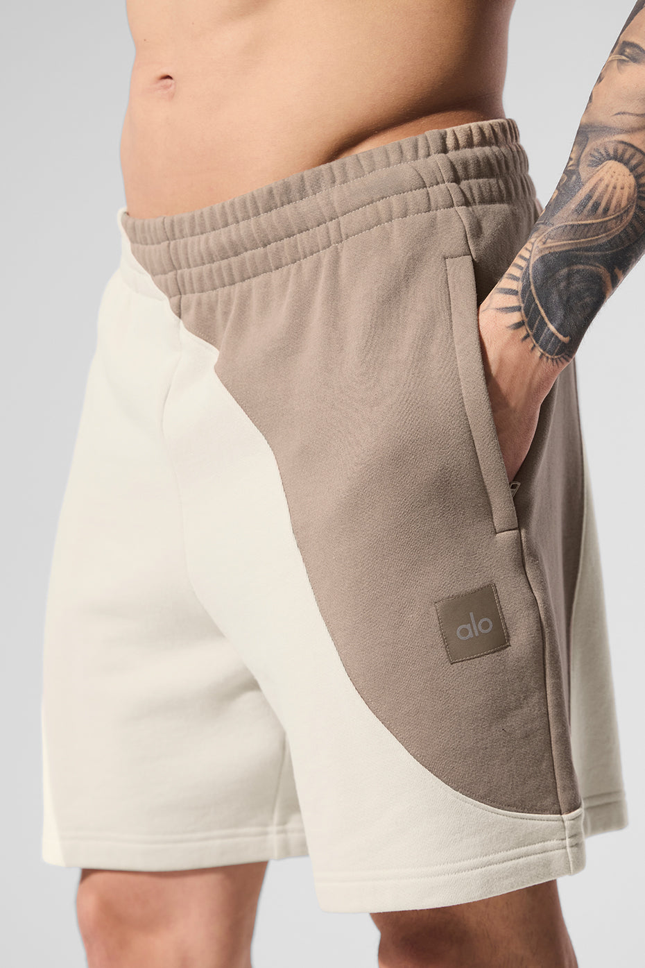 7" Make Waves Short - Ivory/Bone/Gravel