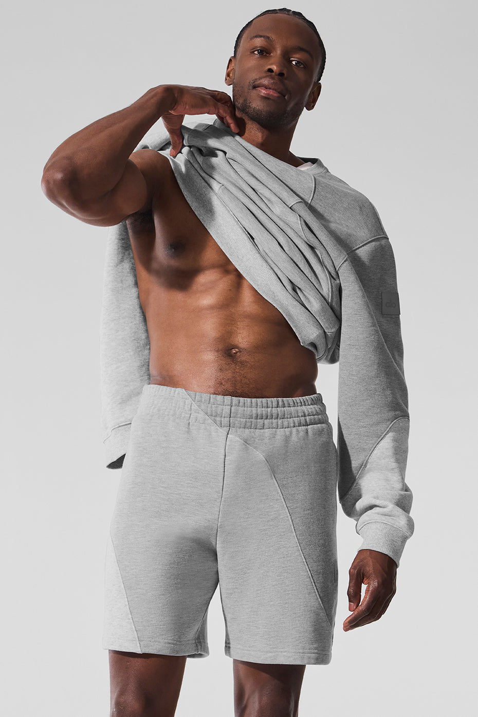 7" Make Waves Short - Athletic Heather Grey Tonal