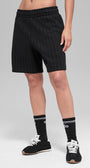 7" Pinstripe Short - Black Pinstripe