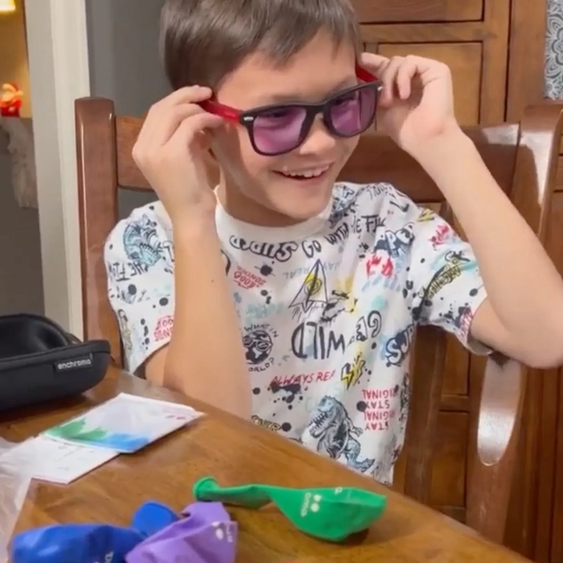 Enchroma - Kids Skypark Age 8+ Outdoor Protan Colour Blind Glasses