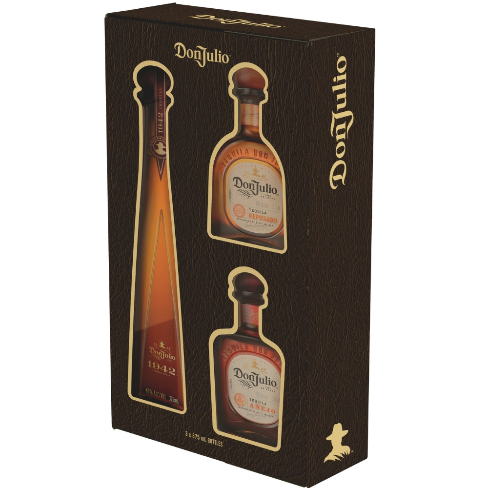 Don Julio Tequila Gift Pack – 1942, Anejo & Reposado Specialty Pack (3 x 375 ml)