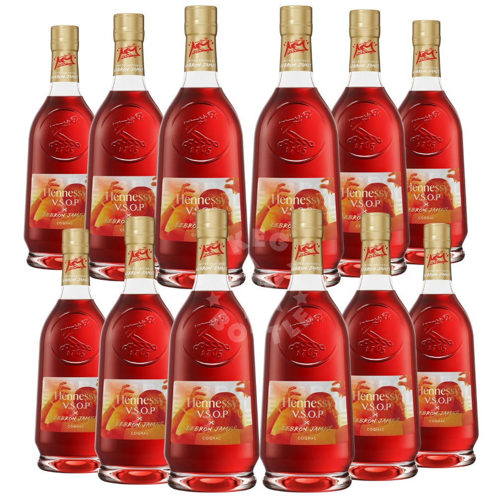 Hennessy VSOP X Lebron James Limited Edition Cognac - 12 Pack (750 ml)