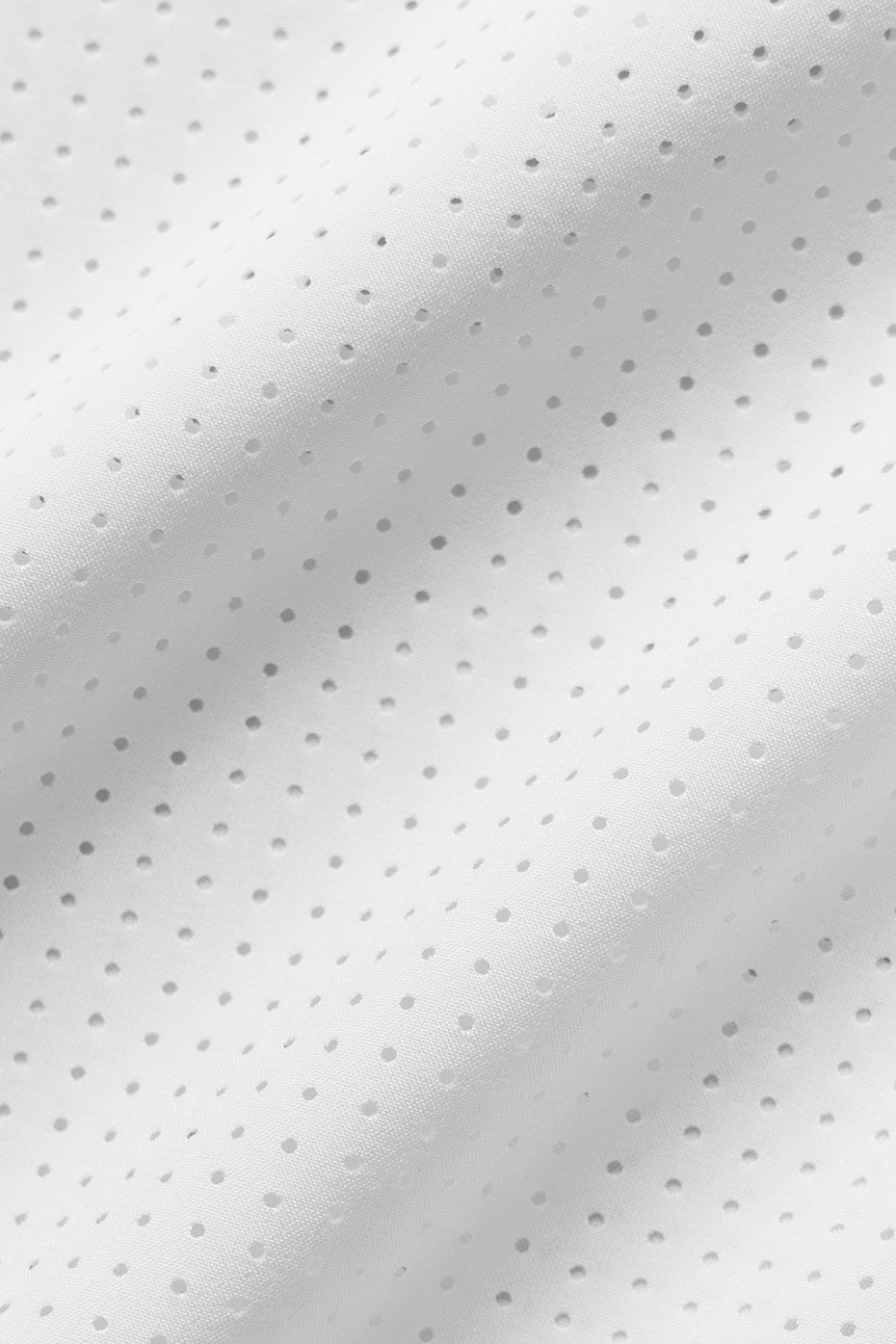 Mesh Cropped Mirage Tee - White