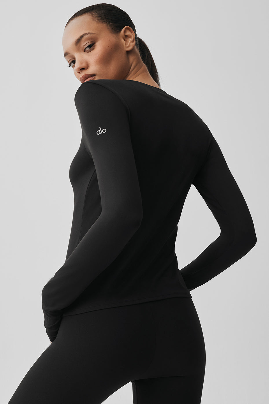 Alosoft Finesse Long Sleeve - Black