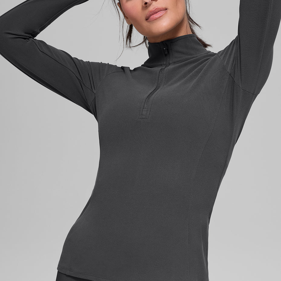 Alosoft 1/2 Zip Rapid Pullover - Anthracite