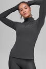 Alosoft 1/2 Zip Rapid Pullover - Anthracite