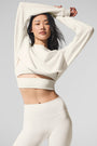 Extreme Cropped Pullover - Ivory