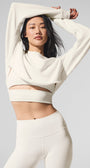 Extreme Cropped Pullover - Ivory
