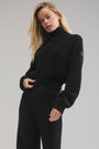 Winter Magic Cashmere Turtleneck - Black