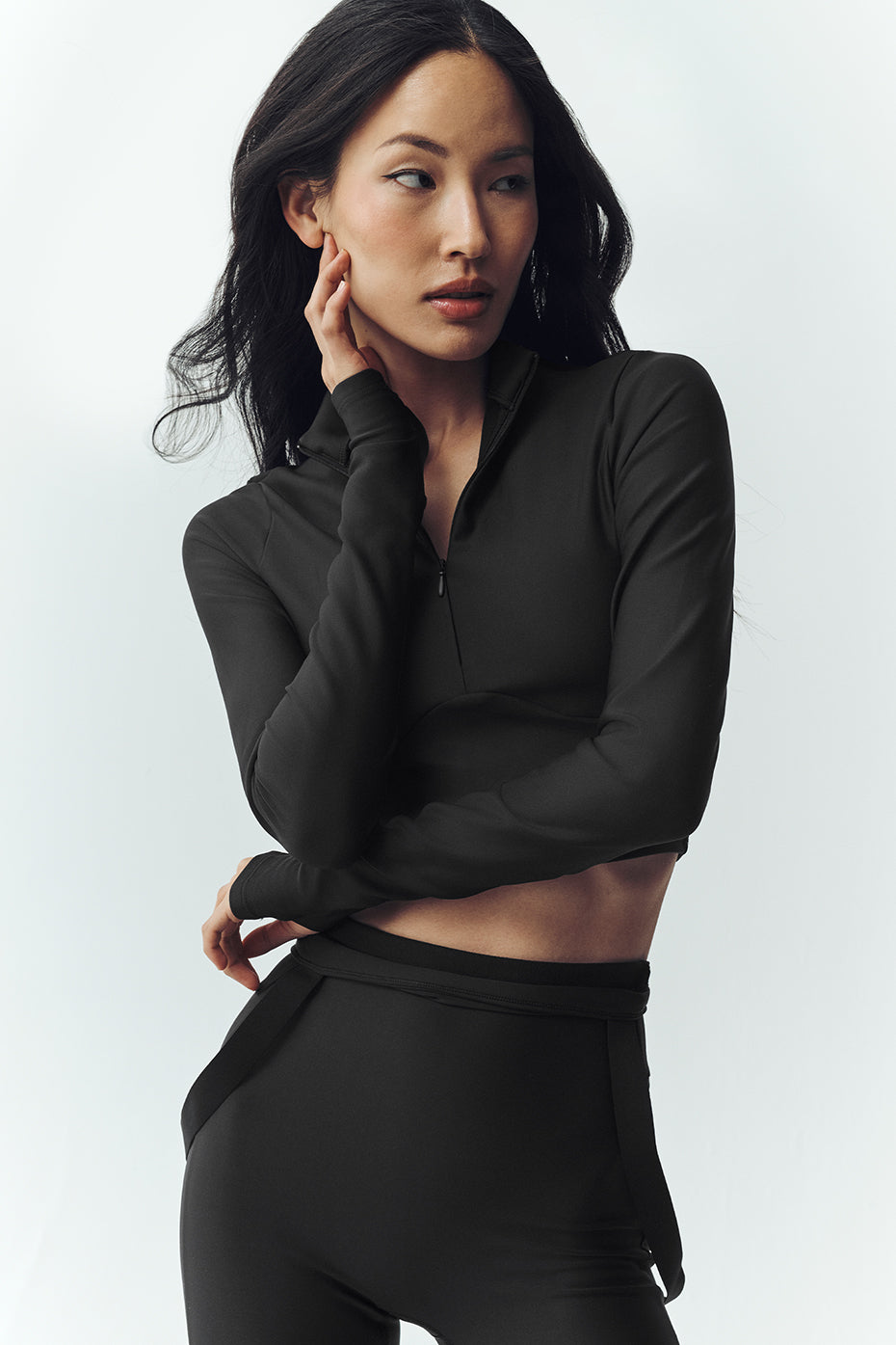 Airlift Winter Warm Ski Time Long Sleeve - Black