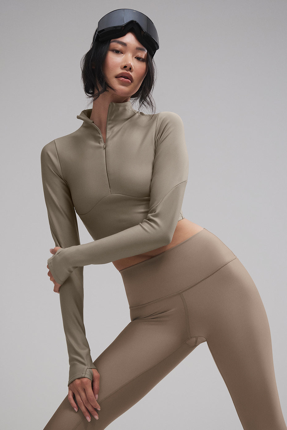 Airlift Winter Warm Ski Time Long Sleeve - Light Cocoa