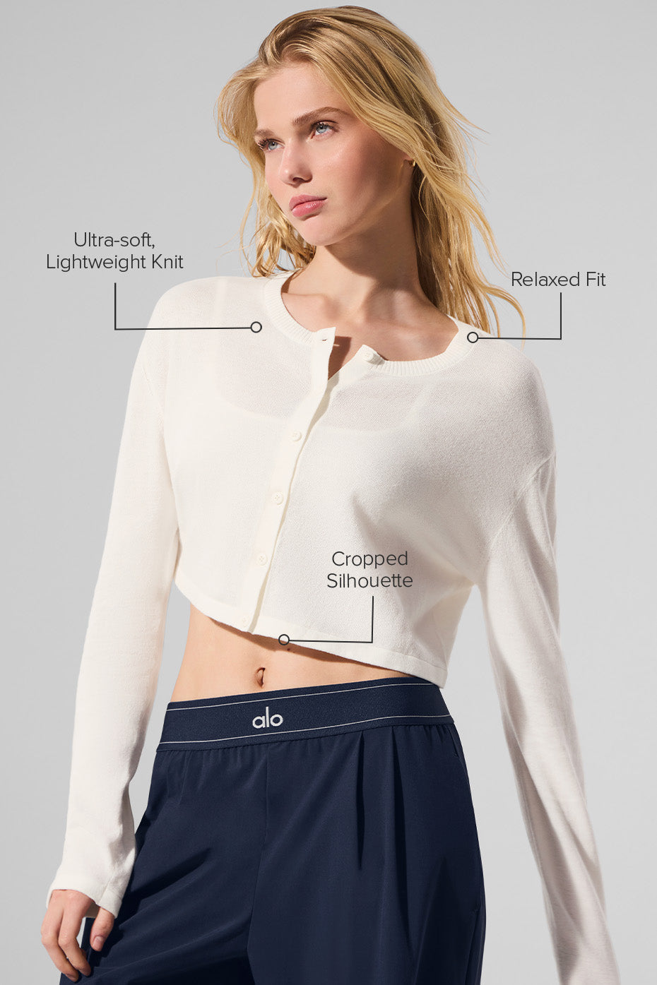 Supernatural Sweater Cardigan - Ivory